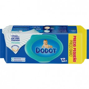 DODOT toallitas infantiles bolsa 64 unidades